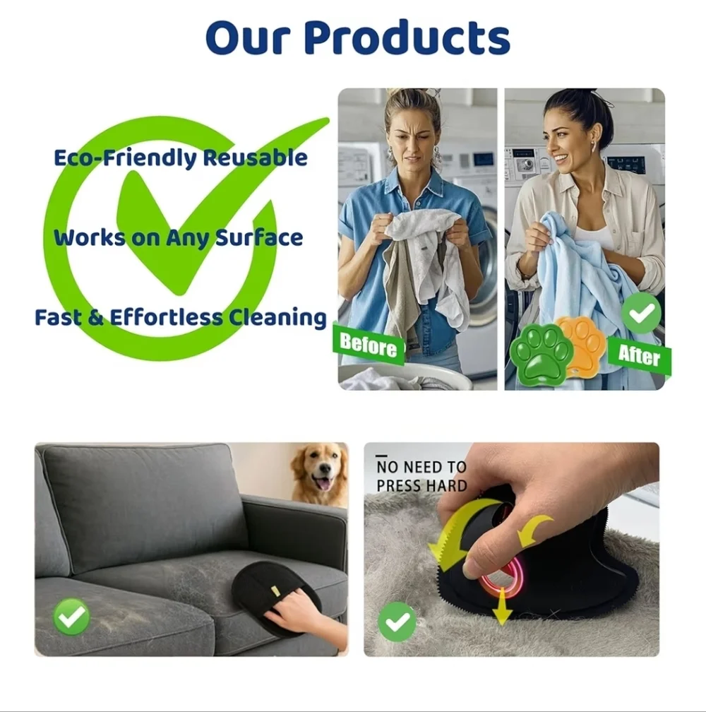 3 In 1 Pet Hair Removal Tool